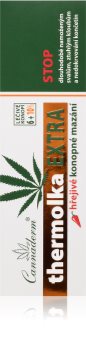 Cannaderm Thermolka Extra hřejivé konopné mazání masážní krém se zesíleným účinkem proti bolesti