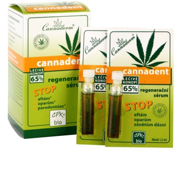 Cannaderm Cannadent Regenerating Serum regenerierendes Serum bei Aphten und leichten Verletzungen der Mundhöhle