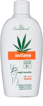 Cannaderm Intime Cleansing emulsion Emulsion für die intime Hygiene mit Hanföl