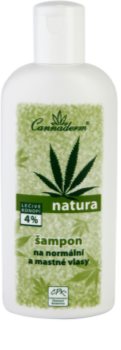 Cannaderm Natura champú para el cabello normal hasta graso