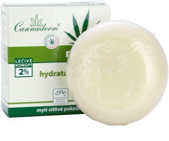 Cannaderm Natura Moisturizing soap Hydraterende Zeep met Hennepolie