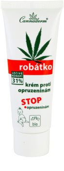 Cannaderm Robatko Diaper Cream kremas nuo sauskelnių sukeliamo bėrimo su kanapių aliejumi