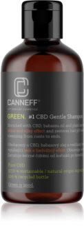 Canneff Green CBD Gentle Shampoo regenerační šampon pro lesk a hebkost vlasů