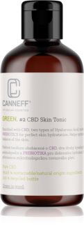 Canneff Green CBD Skin Tonic hydratační pleťové tonikum