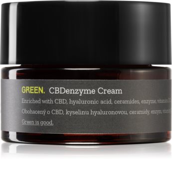 Canneff Green CBDenzyme Cream Intensiv behandling med anti-aldringseffekt