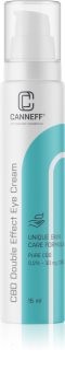 Canneff Balance CBD Double Effect Eye Cream cremă de ochi corectoare pentru cearcăne și riduri