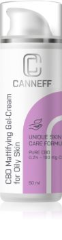 Canneff Balance CBD Mattifying Gel-Cream crema gel pentru tenul gras, predispus la acnee
