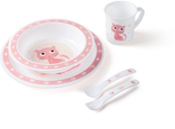 Canpol babies Cute Animals dinnerware set
