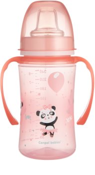 Canpol babies Exotic Animals tasse d’apprentissage avec poignées