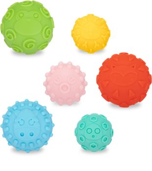 Canpol babies Sensory balls puha szenzoros labdák 6 db