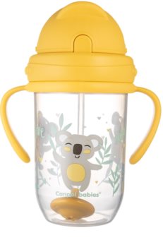 Canpol babies Exotic Animals Cup With Straw Tasse mit Strohhalm