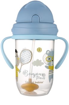 Canpol babies Bonjour Paris Cup tasse avec paille