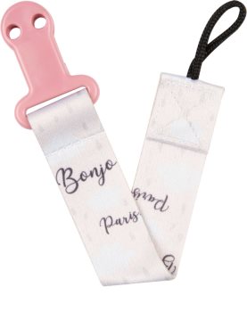 canpol babies Bonjour Paris attache-tétine avec ruban