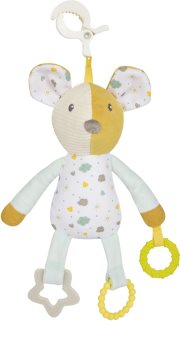 Canpol babies Mouse мека играчка домашен любимец с клипс