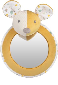 Canpol babies Mouse мека играчка домашен любимец с малко огледало
