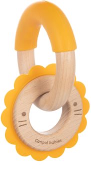 Canpol babies Teethers Wood-Silicone Beißring