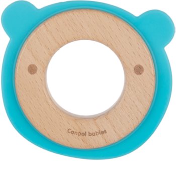 Canpol babies Teethers Wood-Silicone Beißring