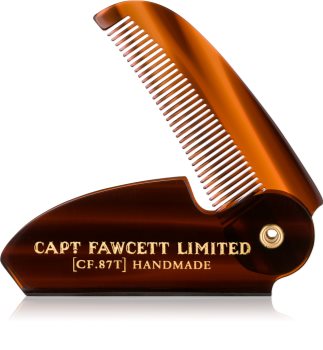 Captain Fawcett Accessories skladací hrebeň na fúzy
