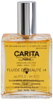 Carita Lait de Beauté 14 подхранващо сухо олио за лице, тяло и коса