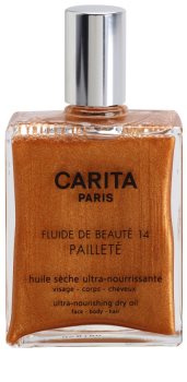 Carita Beauté 14 óleo seco nutritivo com glitter