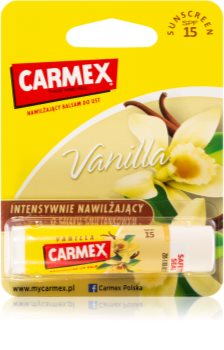 Carmex Vanilla baume à lèvres hydratant en stick SPF 15