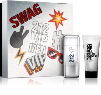 Carolina Herrera 212 VIP Men darčeková sada IV. pre mužov
