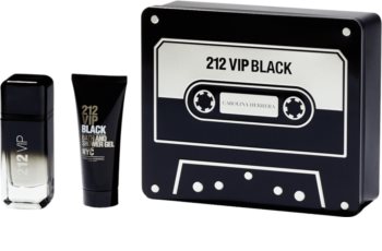 Carolina Herrera 212 VIP Black coffret para homens