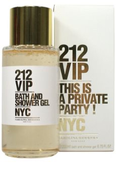 Carolina Herrera 212 VIP gel de ducha para mujer 200 ml