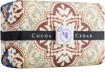 Castelbel Portuguese Tile Cocoa & Cedar sabão luxuoso