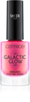 Catrice Galactic Glow Transluscent Effect lac de unghii cu efect holografic