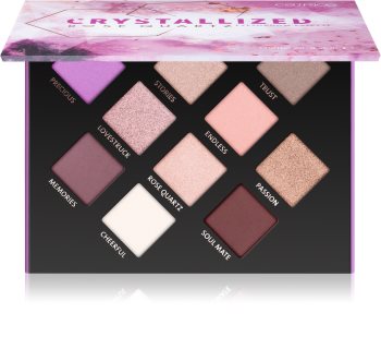 Catrice Crystallized Rose Quartz paleta farduri de ochi