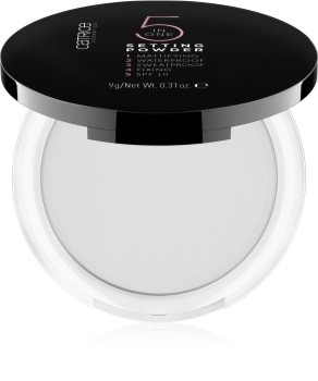 Catrice 5 in 1 Átlátszó kompakt powder
