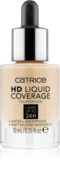Catrice Mini HD Liquid Coverage maquillaje matificante de larga duración mini