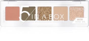 Catrice 5 In a Box Øjenskygge palette Mini