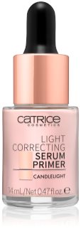Catrice Light Correcting sérum pré-base com purpurinas suaves