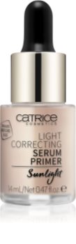 Catrice Light Correcting podkladové sérum s jemnými zlatými trblietkami