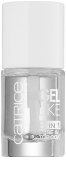 Catrice Gel Like 2 in1 prebase y esmalte de uñas de acabado 2 en 1
