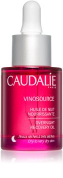 Caudalie Vinosource regenerierendes Serum für die Nacht für trockene bis sehr trockene Haut