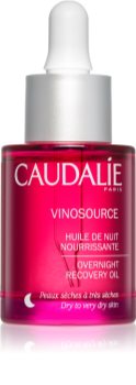 Caudalie Vinosource sérum regenerador de noite para pele seca a muito seca