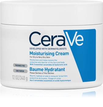 CeraVe Moisturizers Ansigts- og kropsfugtighedscreme til tør og meget tør hud