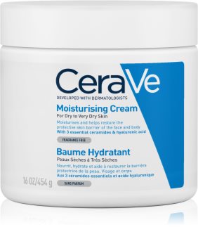 CeraVe Moisturizers hydratačný krém na tvár a telo pre suchú až veľmi suchú pokožku