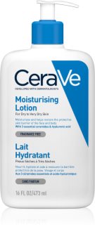 CeraVe Moisturizers hydraterende lotion voor het lichaam en het gezicht voor Droge tot Zeer Droge Huid