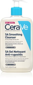 CeraVe SA καθαριστικό και απαλυτνικό γαλάκτωμα για κανονική και ξηρή επιδερμίδα