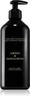 Cereria Mollá Amber & Sandalwood geparfumeerde vloeibare zeep