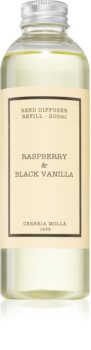 Cereria Mollá Boutique Raspberry & Black Vanilla náplň do aróma difuzérov