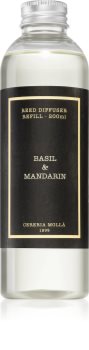 Cereria Mollá Boutique Basil & Mandarin reumplere în aroma difuzoarelor