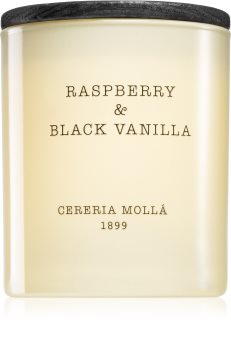 Cereria Mollá Boutique Raspberry & Black Vanilla illatos gyertya