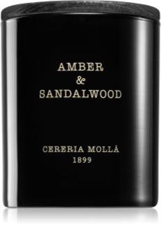 Cereria Mollá Boutique Amber & Sandalwood duftlys
