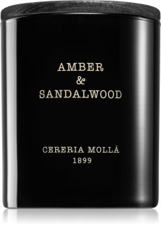 Cereria Mollá Boutique Amber & Sandalwood Tuoksukynttilä