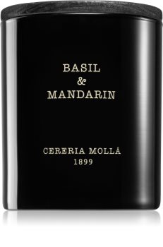 Cereria Mollá Boutique Basil & Mandarin illatos gyertya